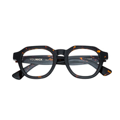 YouNick Classic Dark Havana optical frames, studio frame view