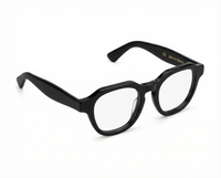 Okulary korekcyjne YouNick Classic w kolorze czarnym, oprawa z włoskiego acetatu